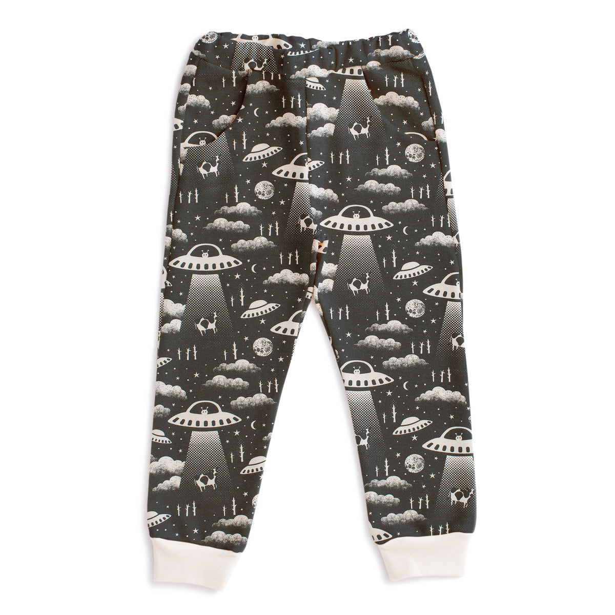 Sweatpants - Aliens Charcoal