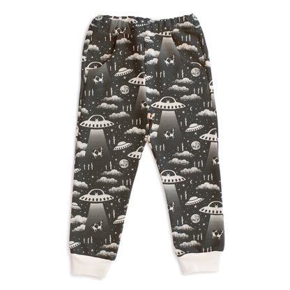 Sweatpants - Aliens Charcoal