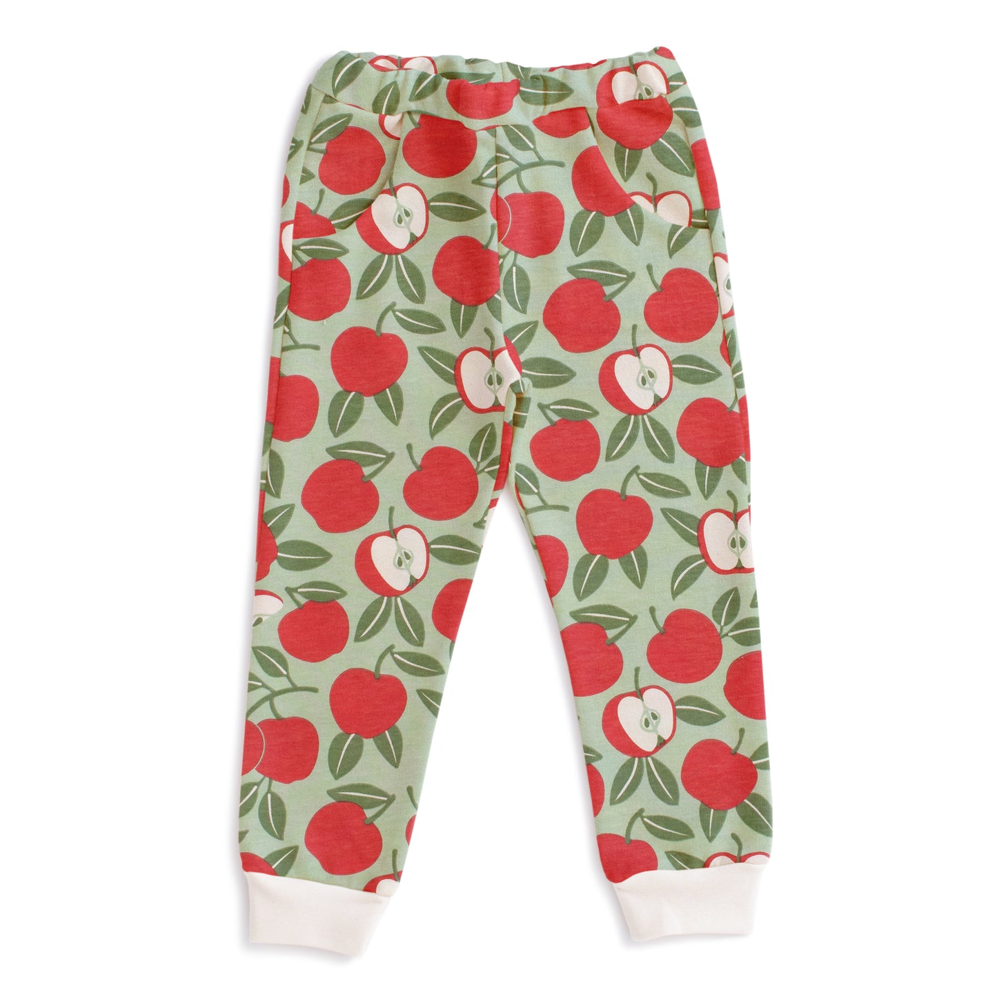 Sweatpants - Apples Red & Green