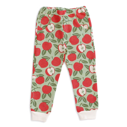 Sweatpants - Apples Red & Green