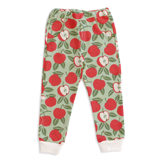 Sweatpants - Apples Red & Green