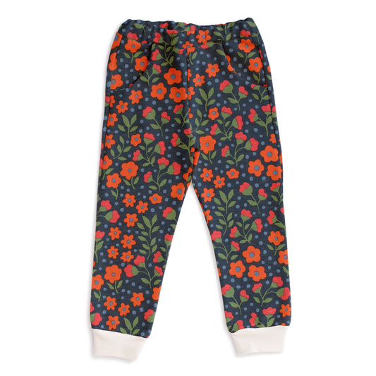 Sweatpants - Garden Blooms Navy