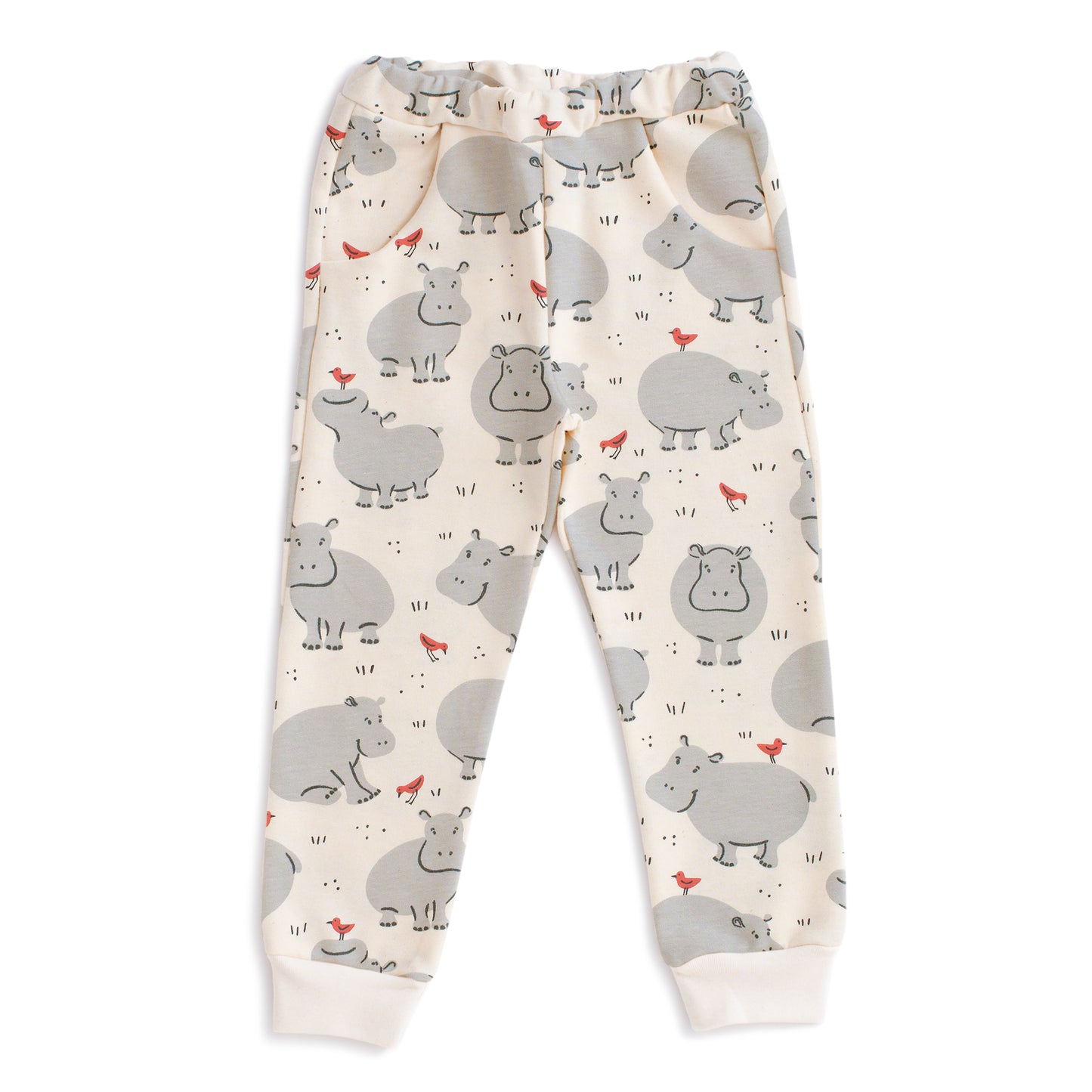 Sweatpants - Hippos Grey
