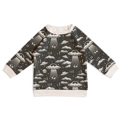 Sweatshirt - Aliens Charcoal
