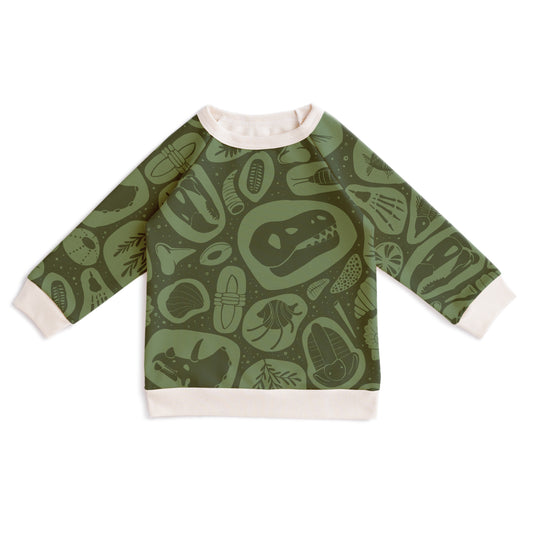 Sweatshirt - Fossils Green