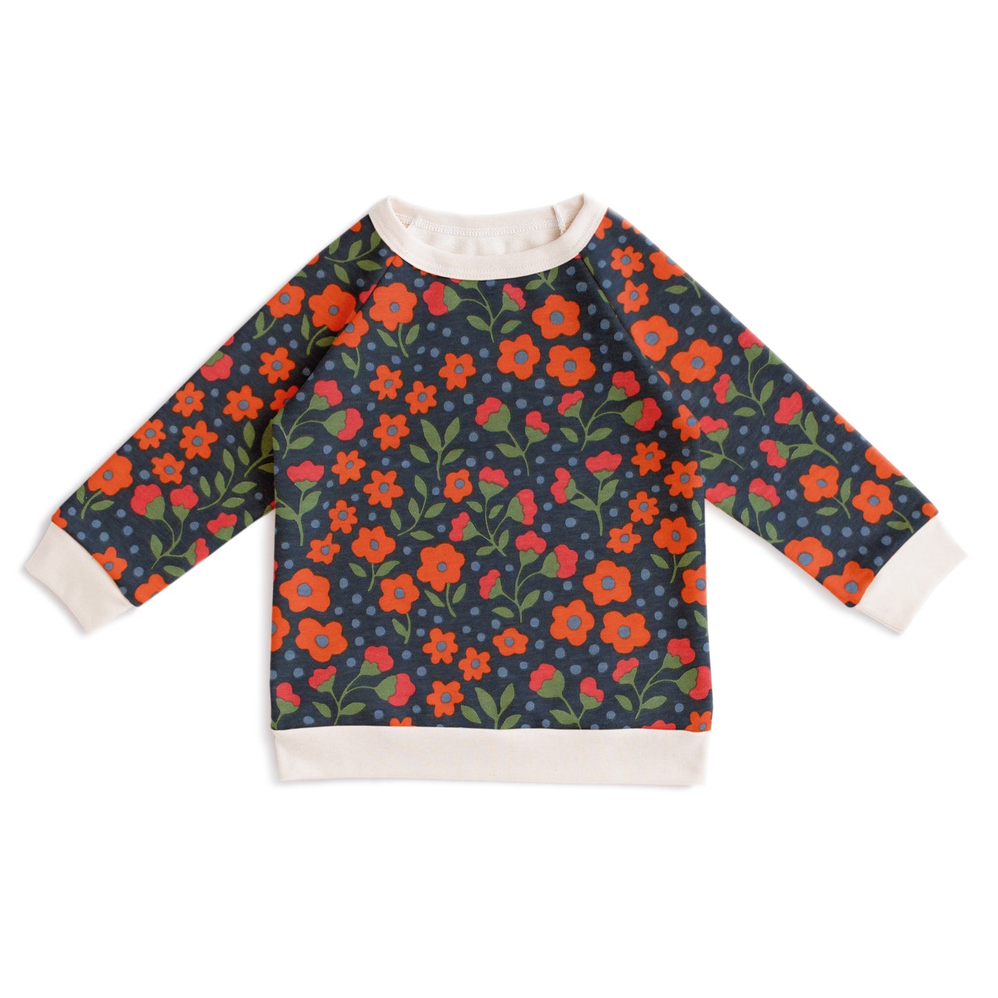 Sweatshirt - Garden Blooms Navy