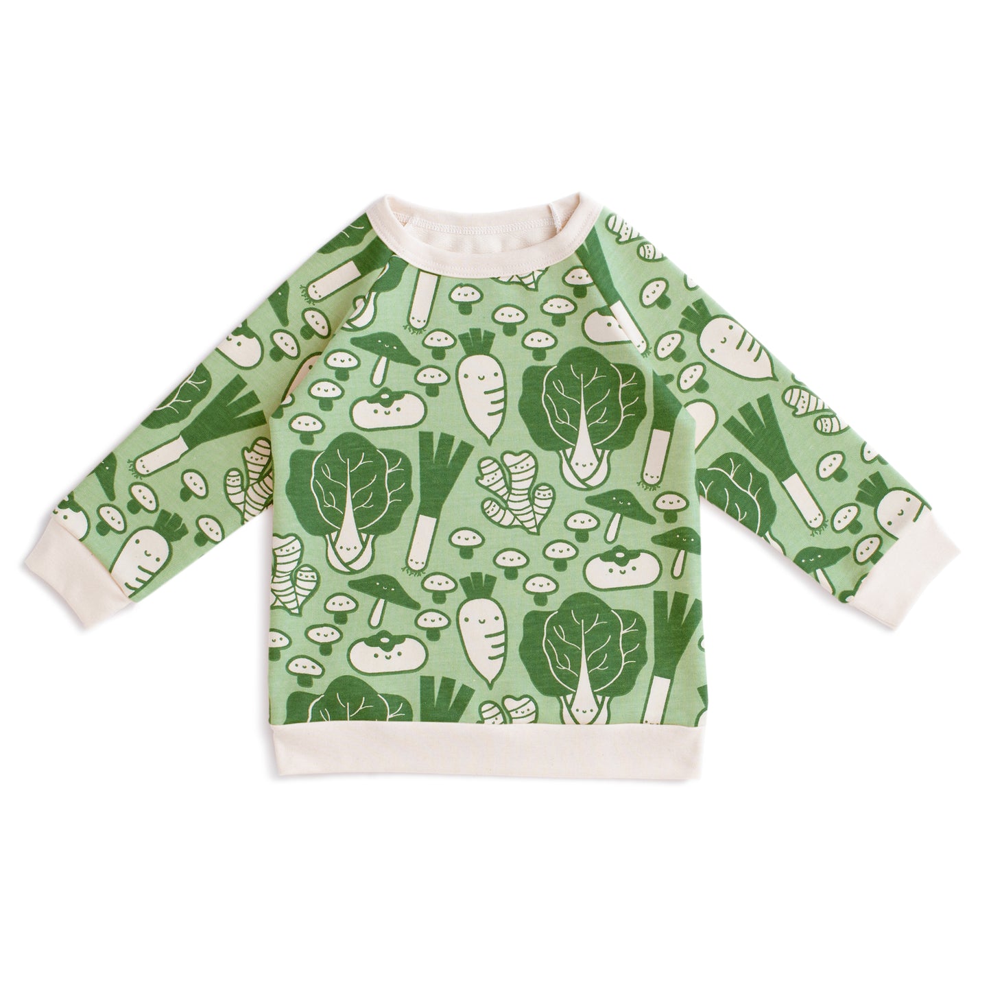Sweatshirt - Veggies Green