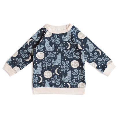 Sweatshirt - Wolves Navy