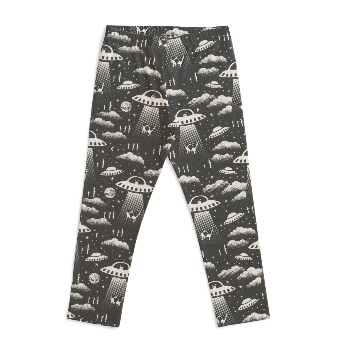 Leggings - Aliens Charcoal