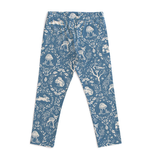 Leggings - Animal Tapestry Blue