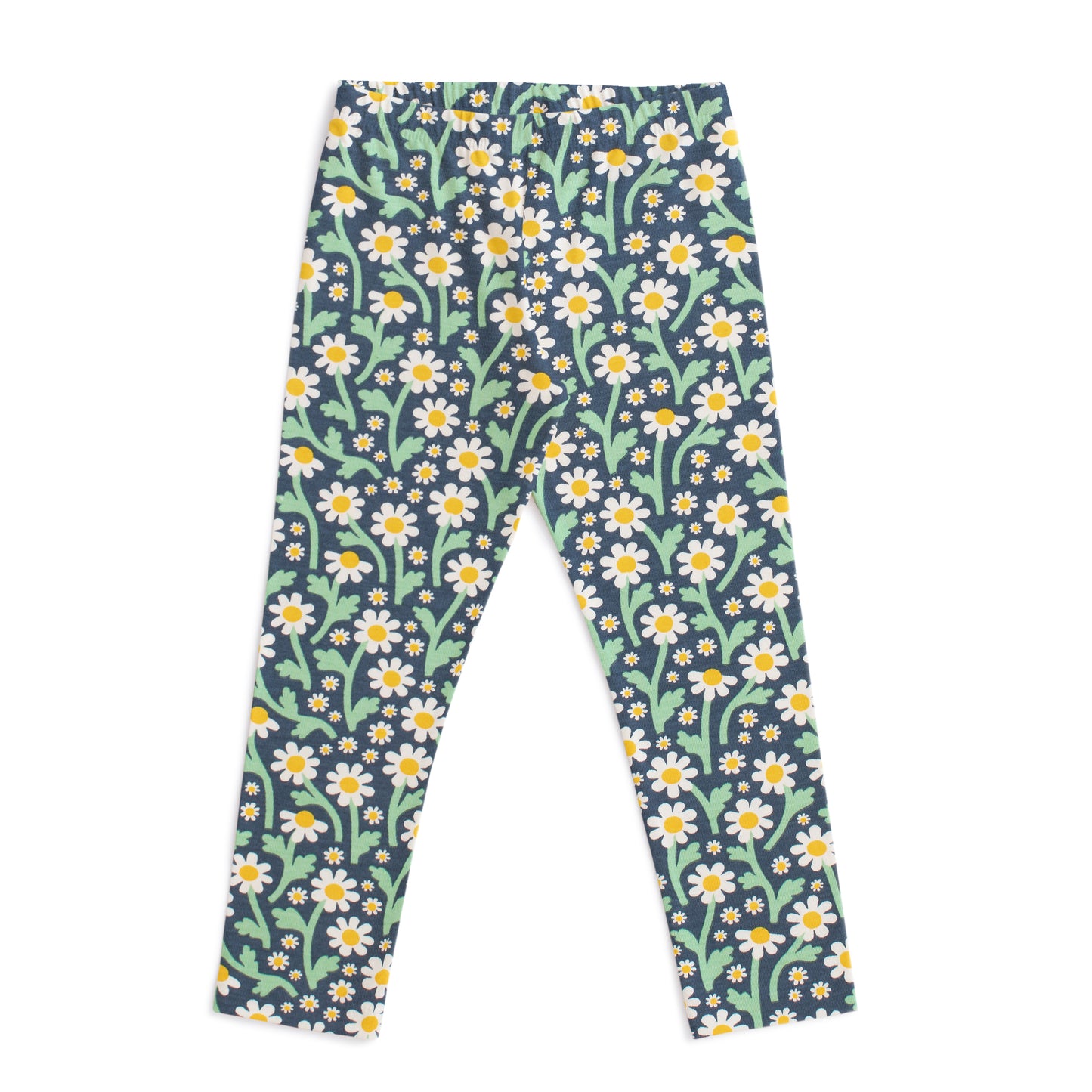 Baby Leggings - Bold Daisies Navy