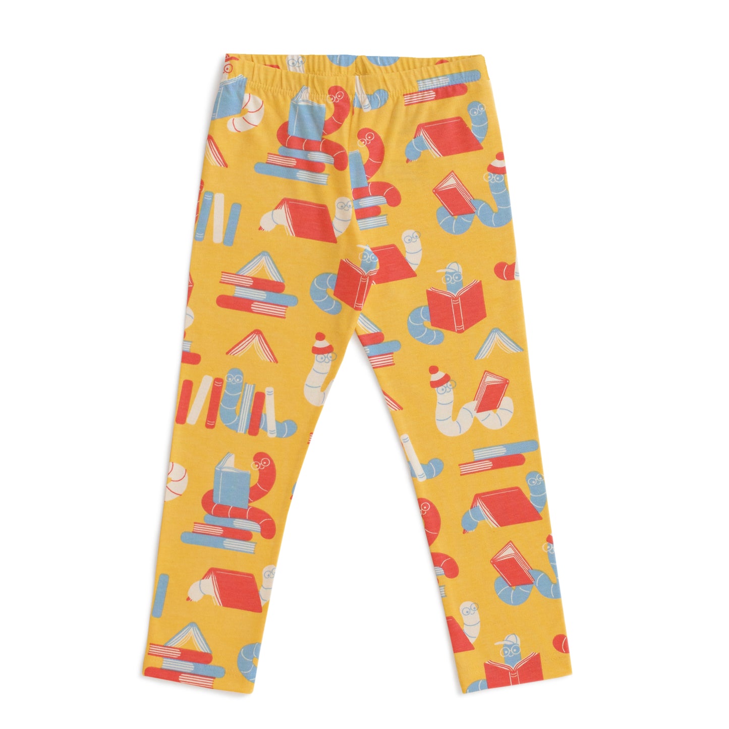 Leggings - Bookworms Yellow