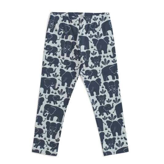 Leggings - Elephant Herd Navy