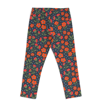 Baby Leggings - Garden Blooms Navy
