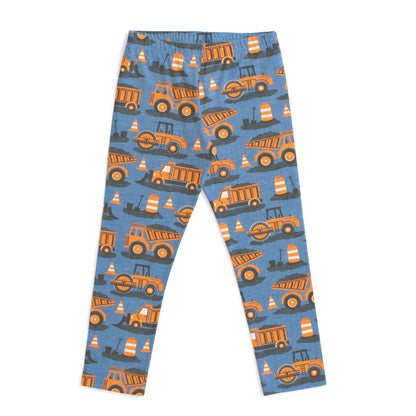 Leggings - Roadwork Orange & Blue