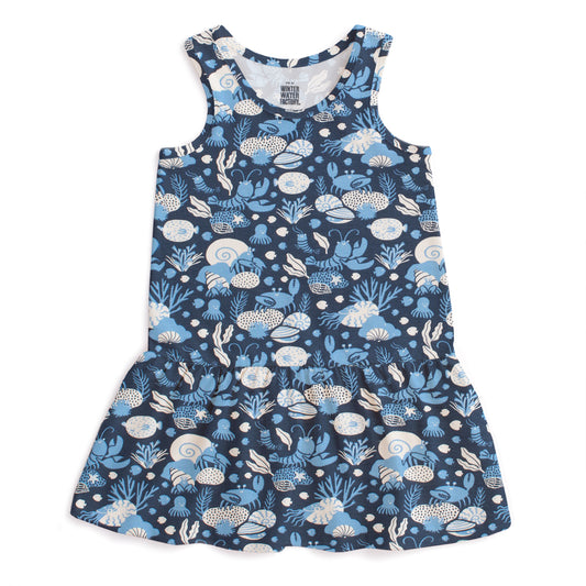 winter tank dress plus size autumn winter womens solid color ruffle hem tank