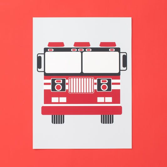 Wall Art - Firetruck