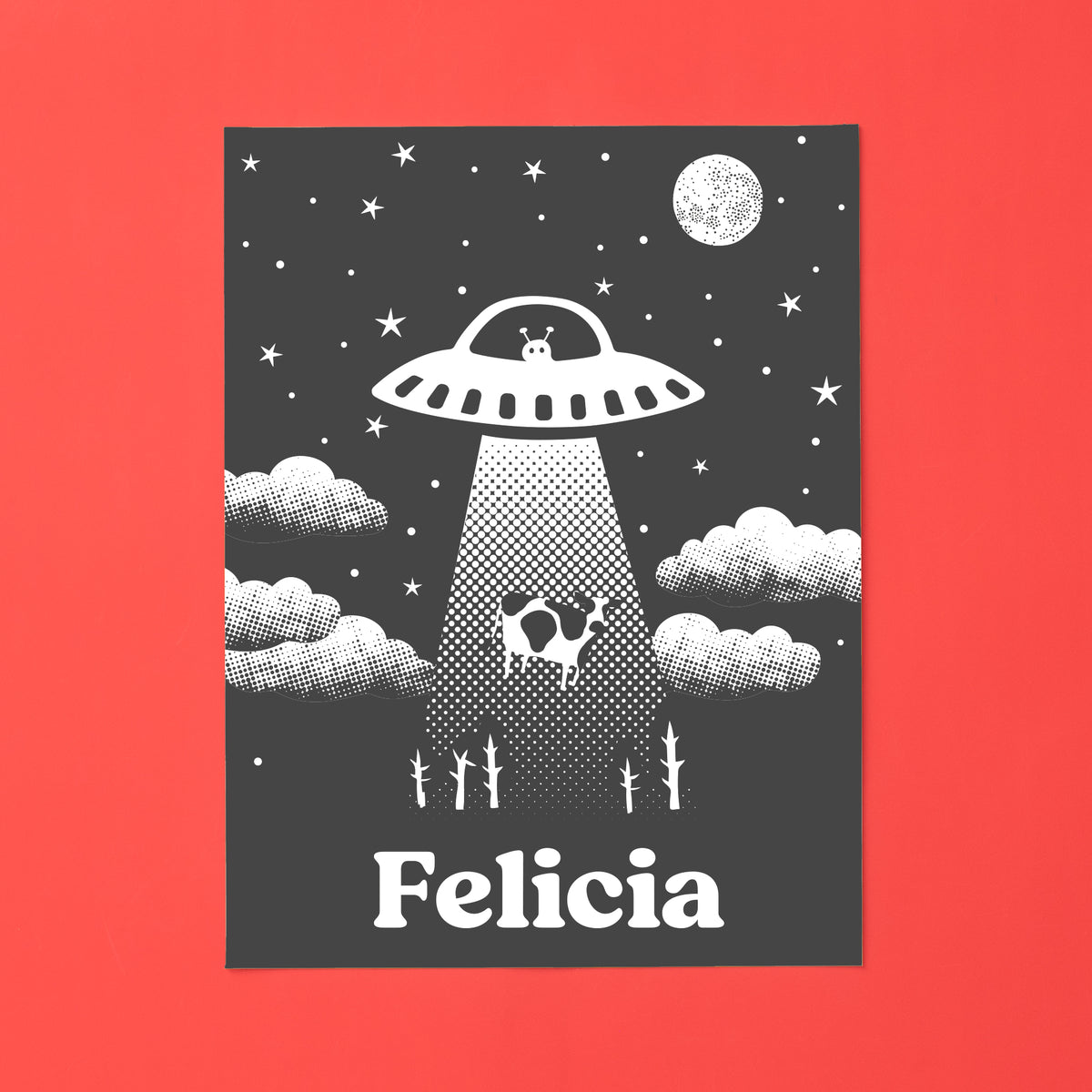 Customized Wall Art - UFO