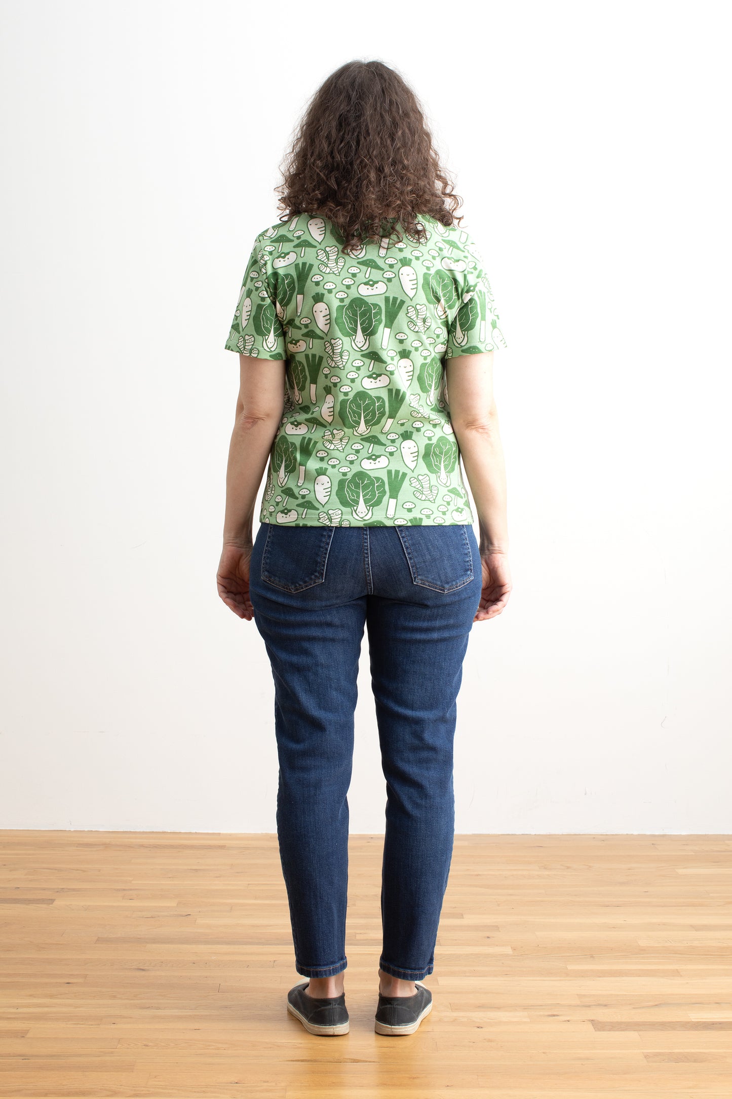 Austin Top - Veggies Green