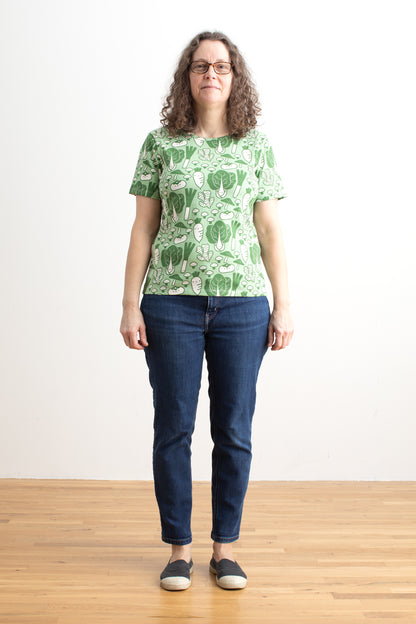 Austin Top - Veggies Green