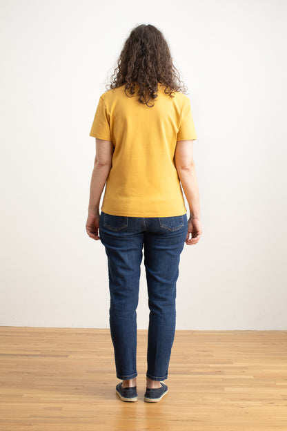 Basic Tee - Chicken Ochre