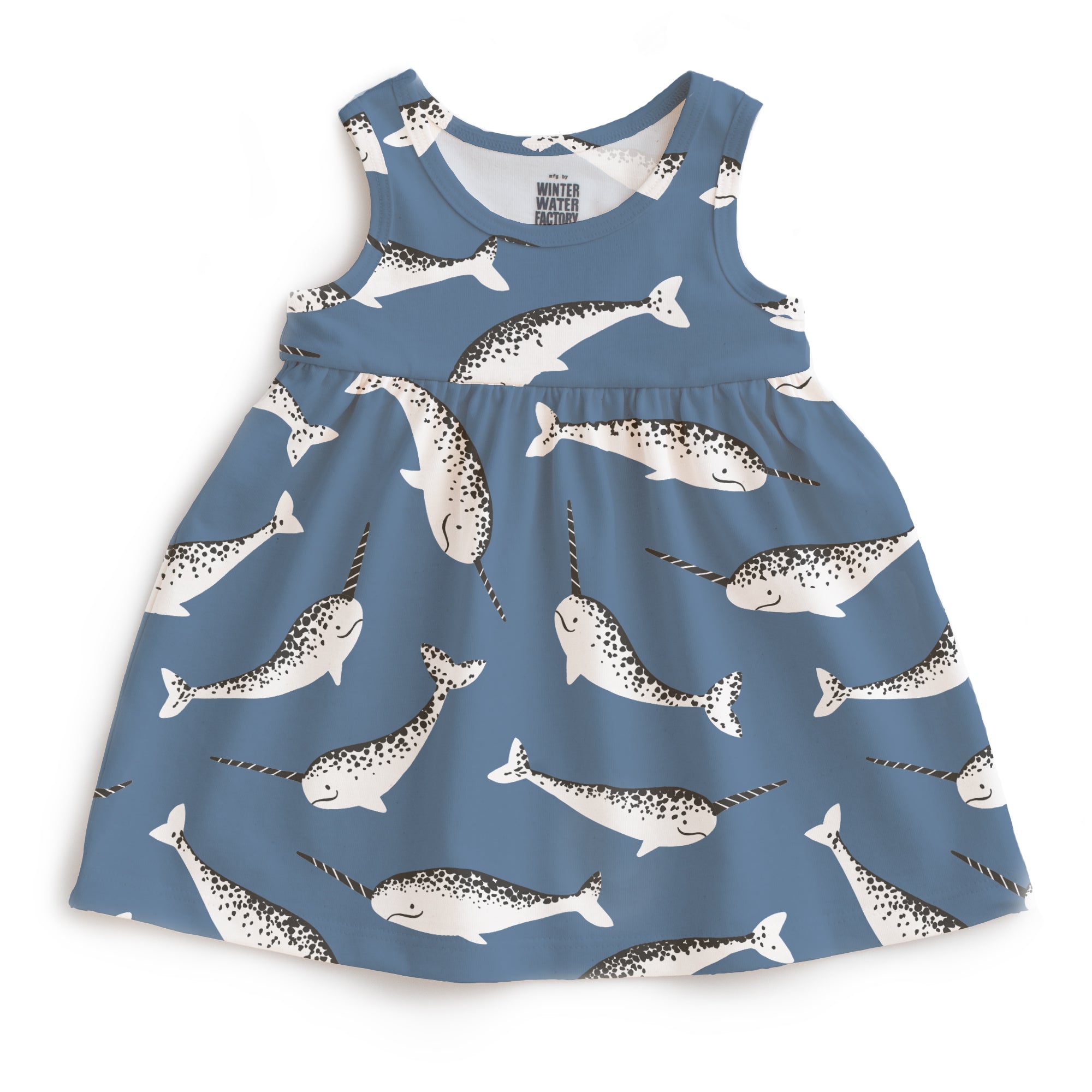 Certified Organic Cotton Baby Dresses Winter Water Factory