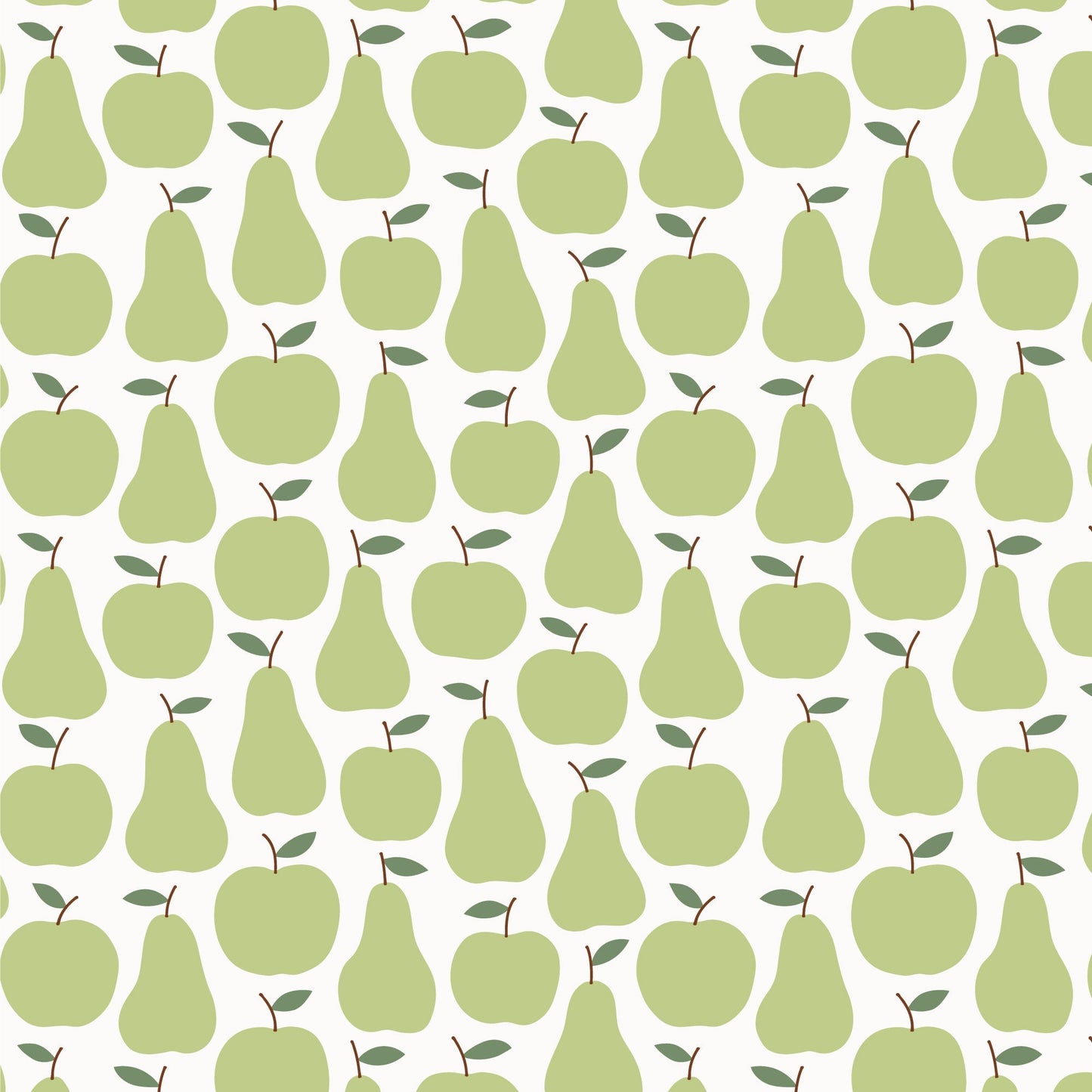 Short-Sleeve Lap Tee - Apples & Pears Green