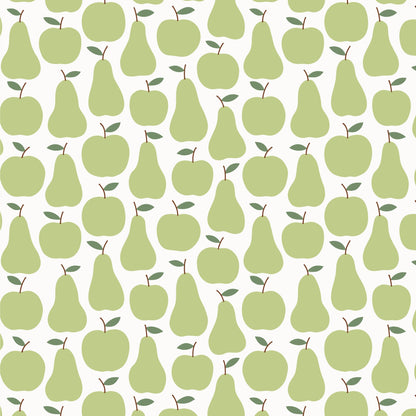 Short-Sleeve Lap Tee - Apples & Pears Green