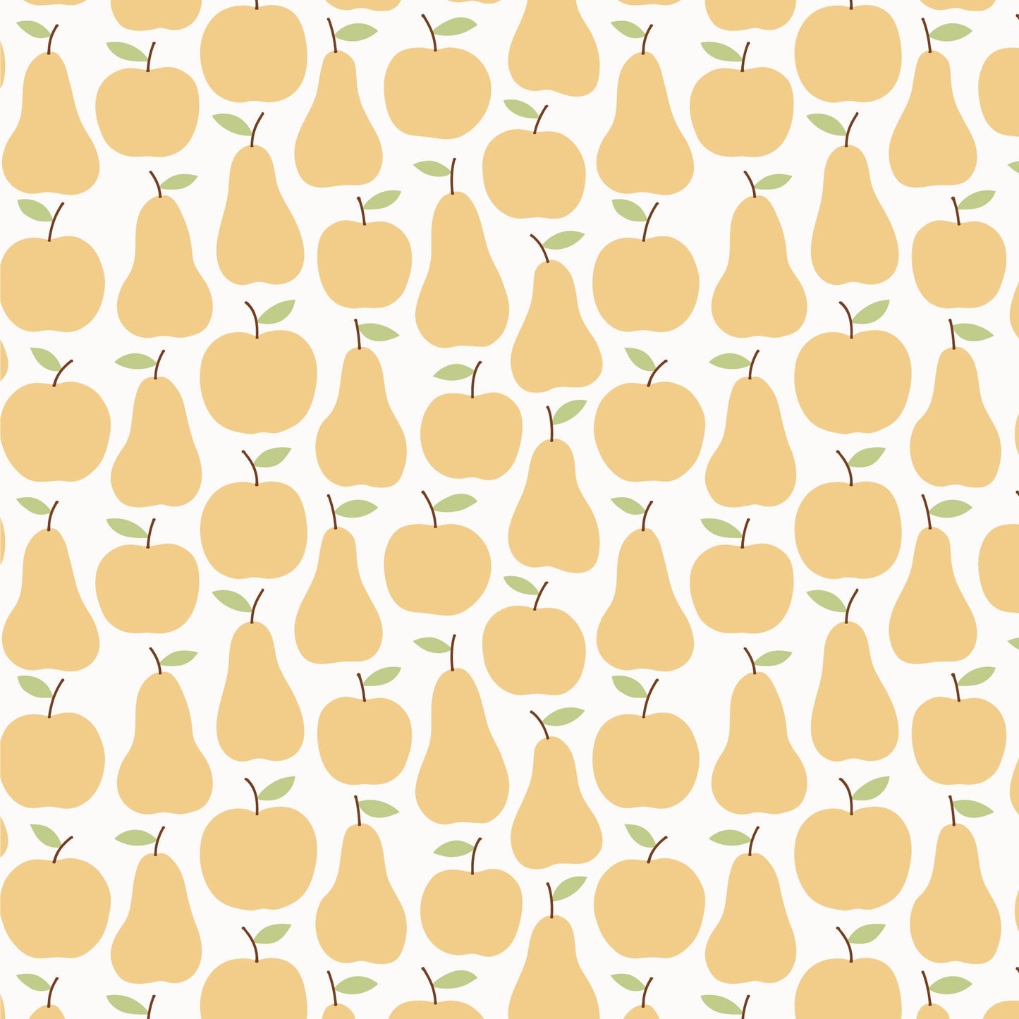 Short-Sleeve Lap Tee - Apples & Pears Yellow