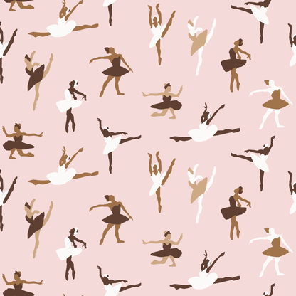 French Terry Blanket - Ballet Pink