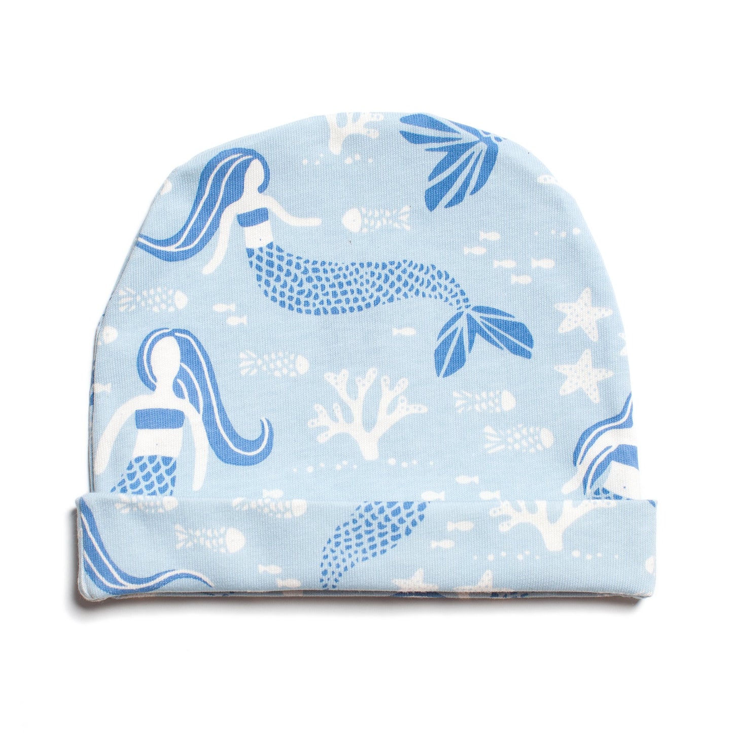 Baby Hat - Mermaids Blue