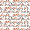 Short-Sleeve Lap Tee - Bikes Orange