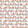 Tank Top Romper - Bikes Orange