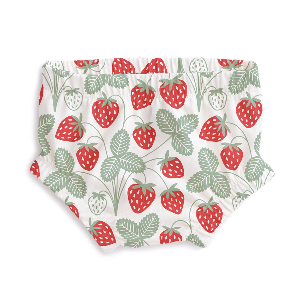 Bloomers - Strawberries Red & Green
