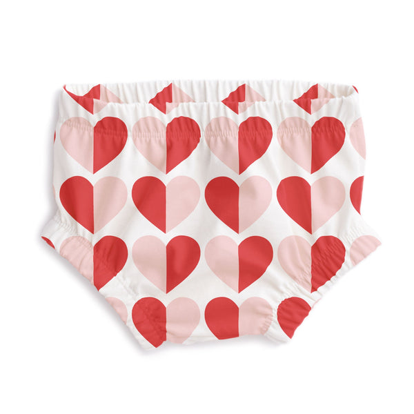 Bloomers - Hearts Red & Pink