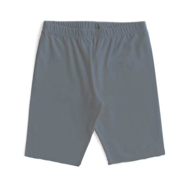 Bike Shorts - Solid Slate Blue