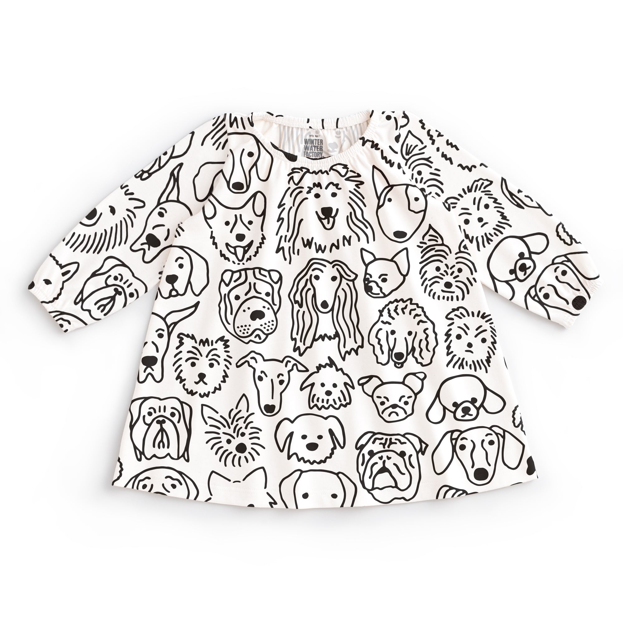 Certified Organic Cotton Baby Dresses Winter Water Factory