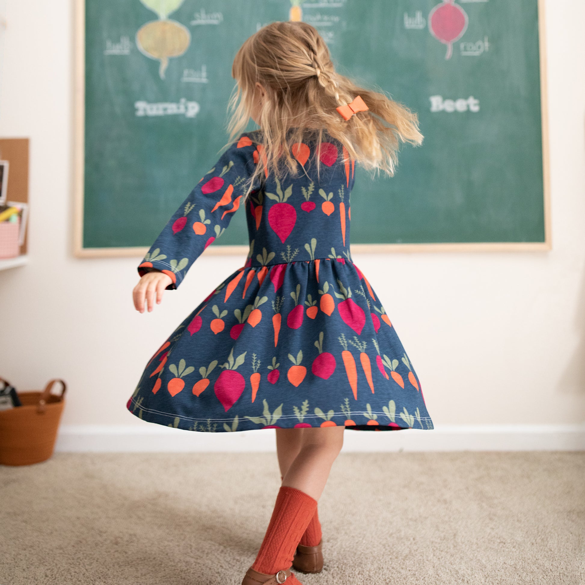 winter water factory dress Winter Water Factory Foxes Pale Blue Madison Dress