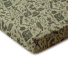 Fitted Crib Sheet - Nature Explorer Sage & Forest Green
