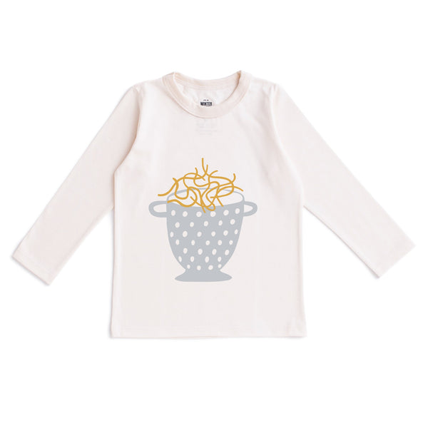 Long-Sleeve GRAPHIC Tee - Noodles Natural