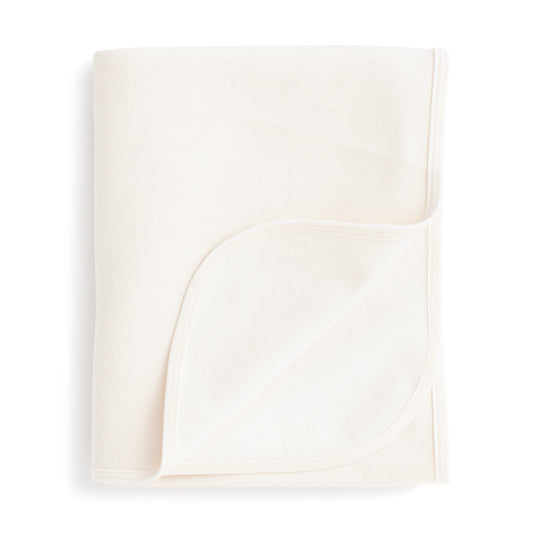 French Terry Blanket - Solid Natural