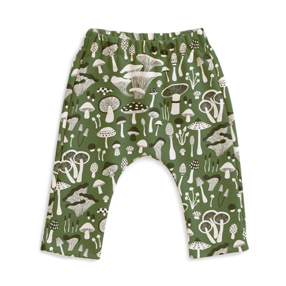 Harem Pants - Fungi Green
