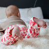 Baby Leggings - Winter Scenic Red