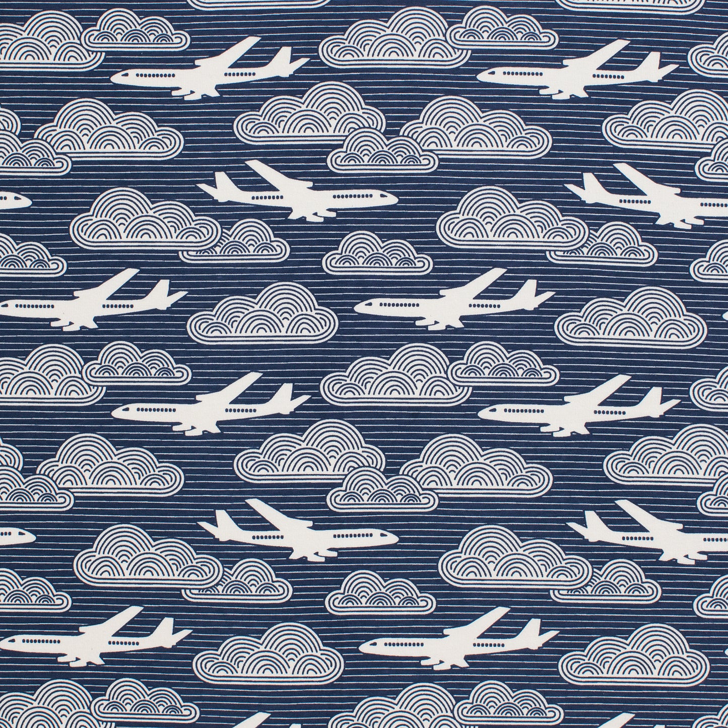 Long-Sleeve Lap Tee - In The Clouds Navy