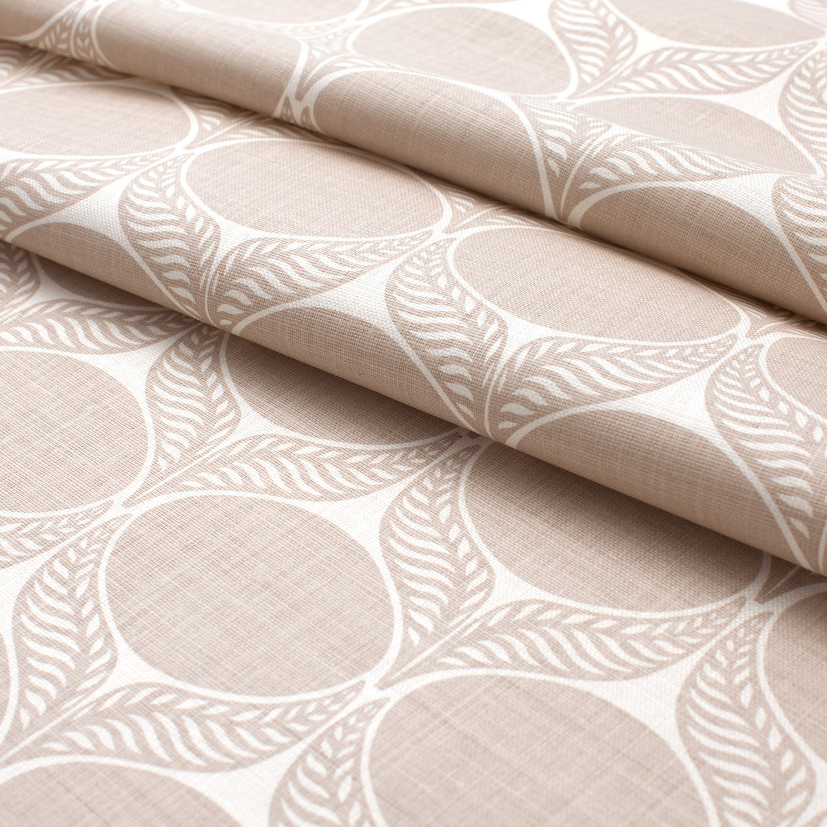 Belgian Linen Pillow Case - June Leaf Khaki