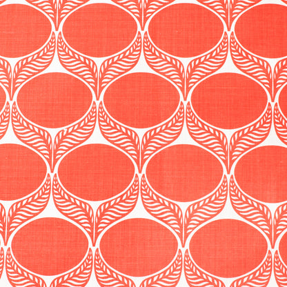Belgian Linen - June Leaf Coral