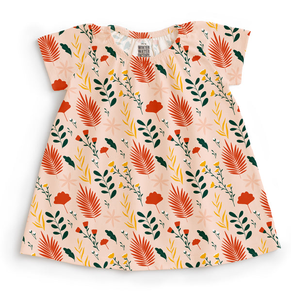Lily Baby Dress - Secret Garden Blush