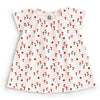 Lily Baby Dress - Tulips Red