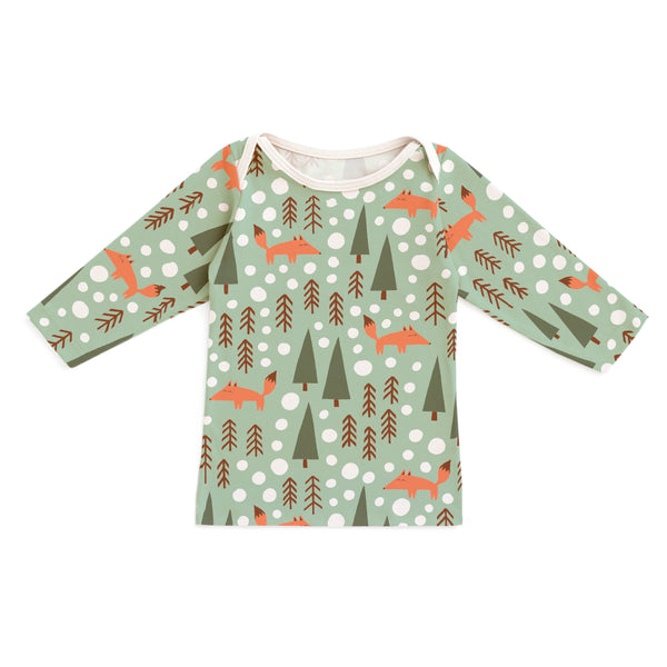 Long-Sleeve Lap Tee - Foxes Green