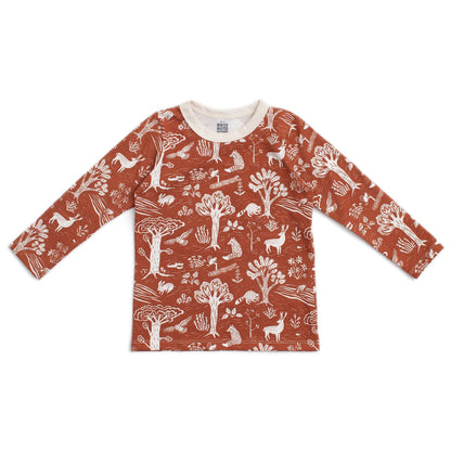 Long-Sleeve Tee - In The Forest Chestnut